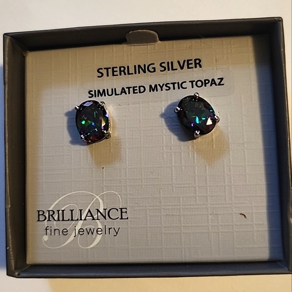 Topaz earrings